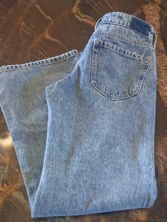 Hollister Denim - Hollister Low-Rise Baggy Light Blue Denim Jeans